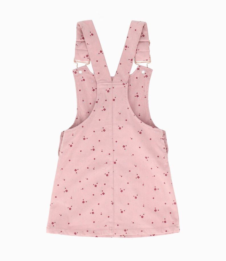 Jardinera niña jumper morado 4 Kids-1