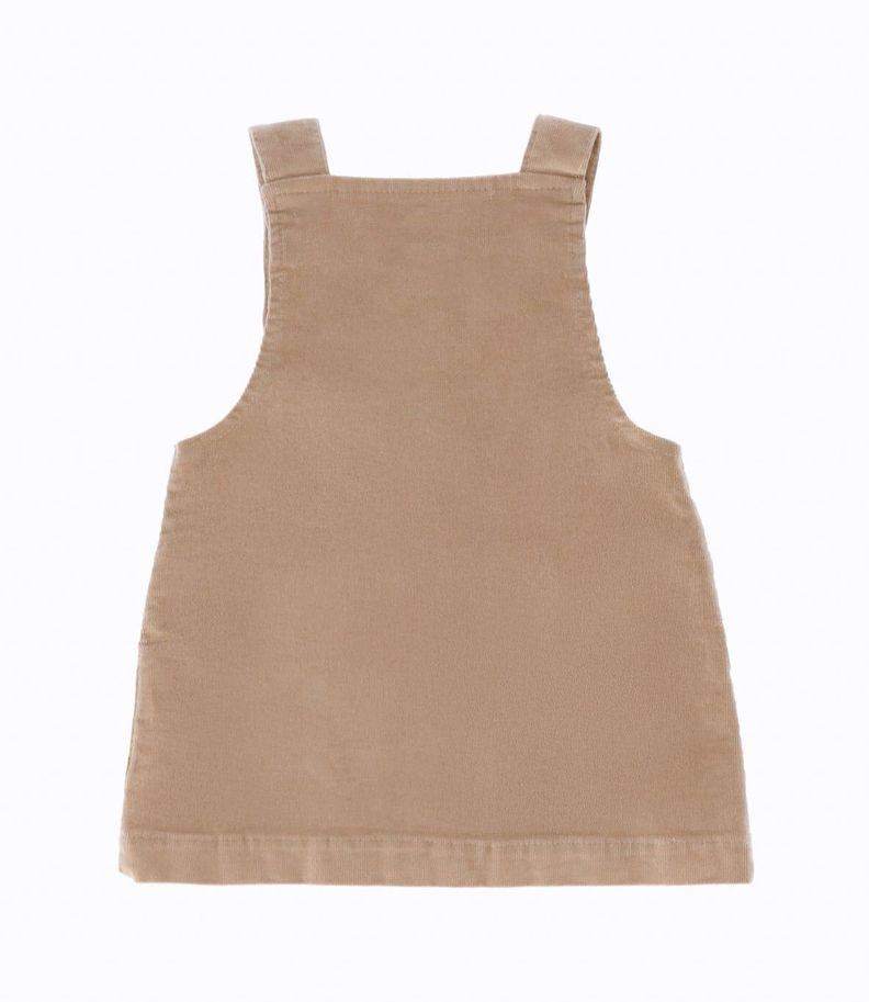 Jardinera bebés cotelé beige 4 Kids-1