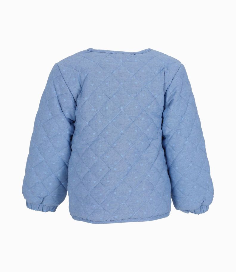 Chaqueta bebés quilt azul marino 4 Kids-2