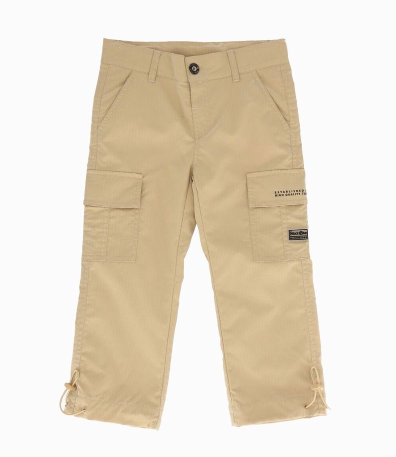 Pantalón niño jogger beige Black and Blue-0