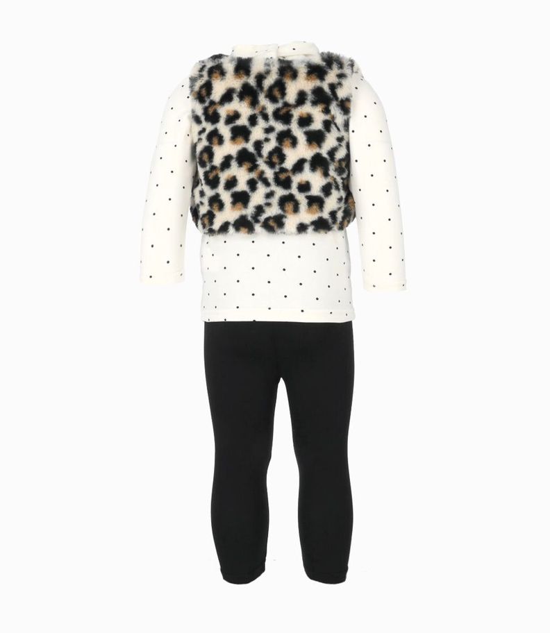 Conjunto bebés con bolero negro Limonada-1