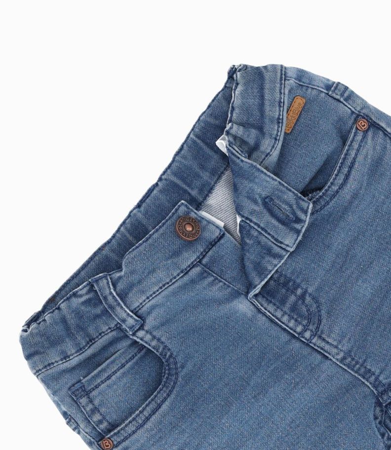 Jeans bebés pitillos denim celeste Black and Blue-2