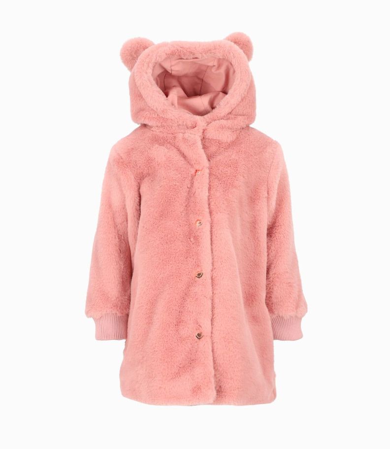 Chaqueta bebés con corazones rosado 4 Kids-0