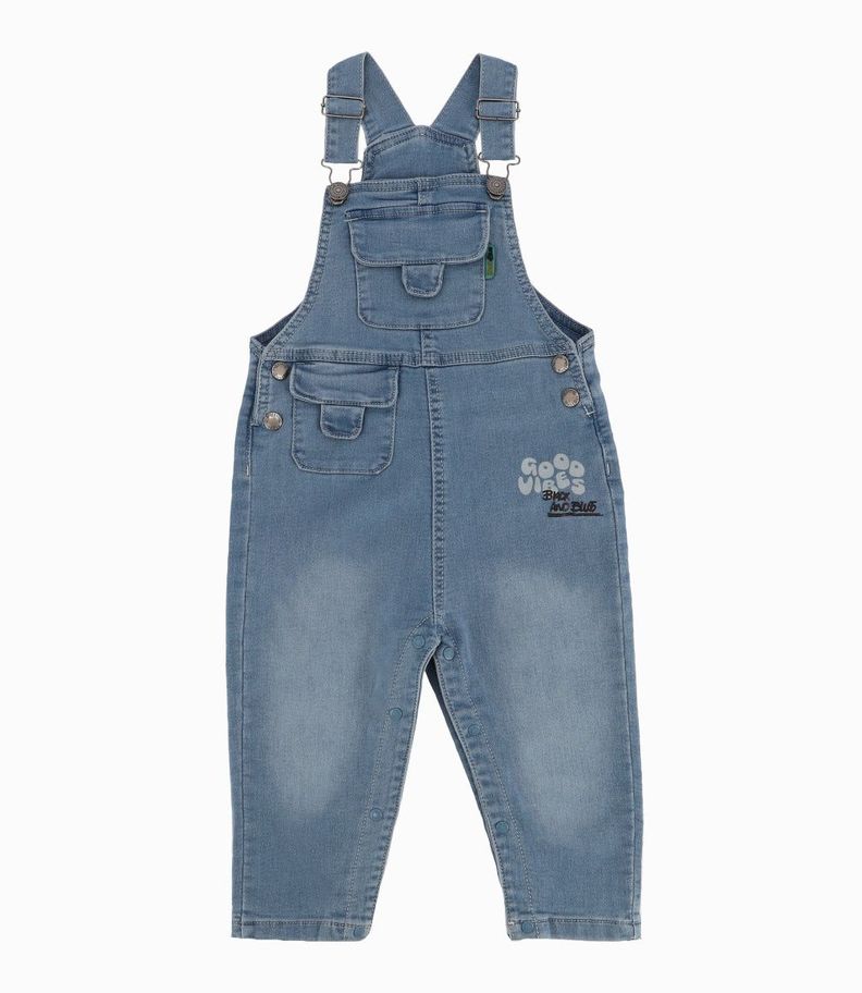Jardinera Bebé De Denim