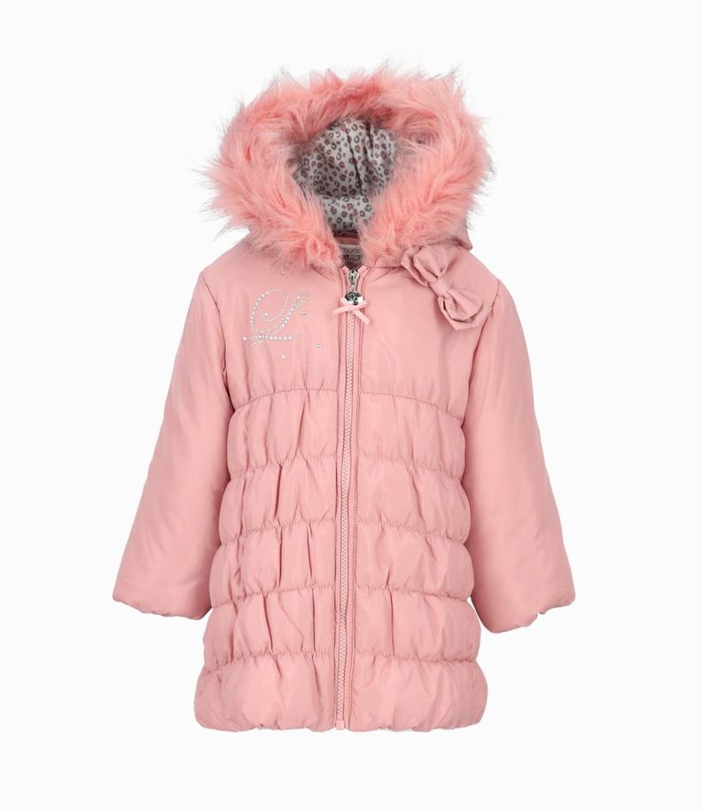 Parka bebés acolchada palo rosa Limonada-1