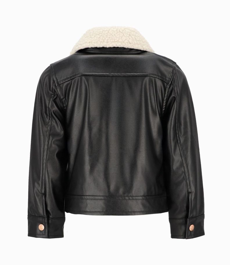 Chaqueta niña biker negro 4 Kids-2