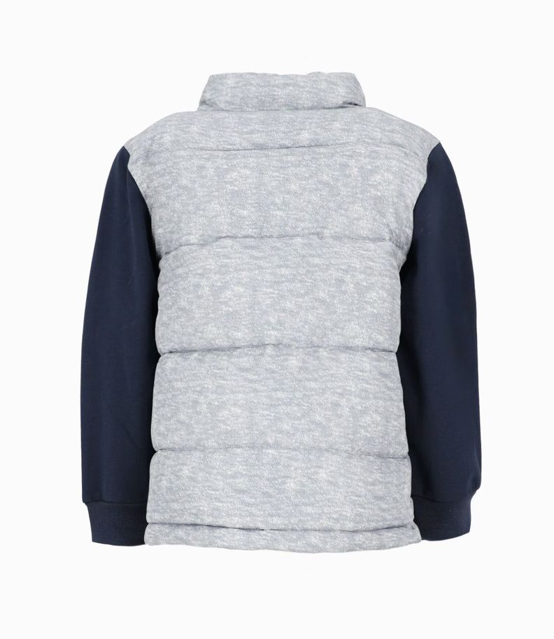 Chaqueta niño bicolor gris 4 Kids-1