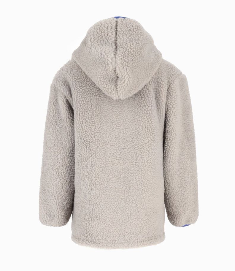 Polerón niño sherpa gris 4 Kids-2