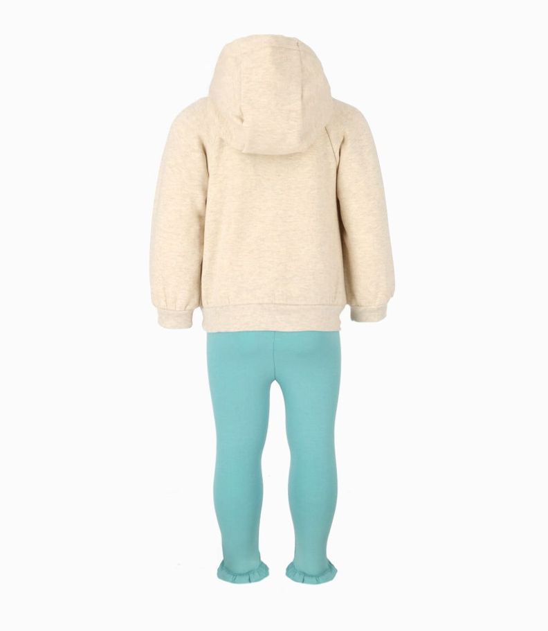 Conjunto bebés con diseño beige 4 Kids-1