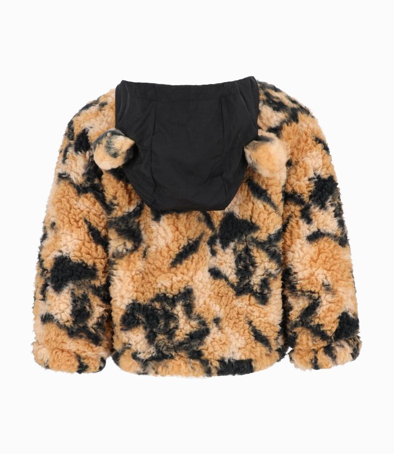 Polerón bebés sherpa camel Black and Blue-1