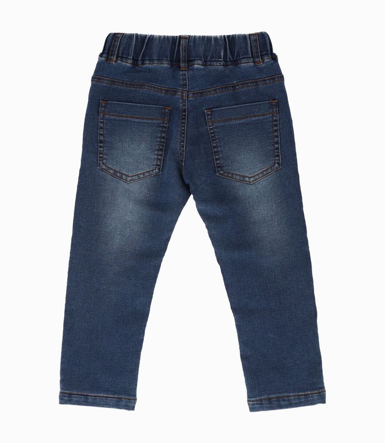 Jeans niño leggings denim azul Black and Blue-1