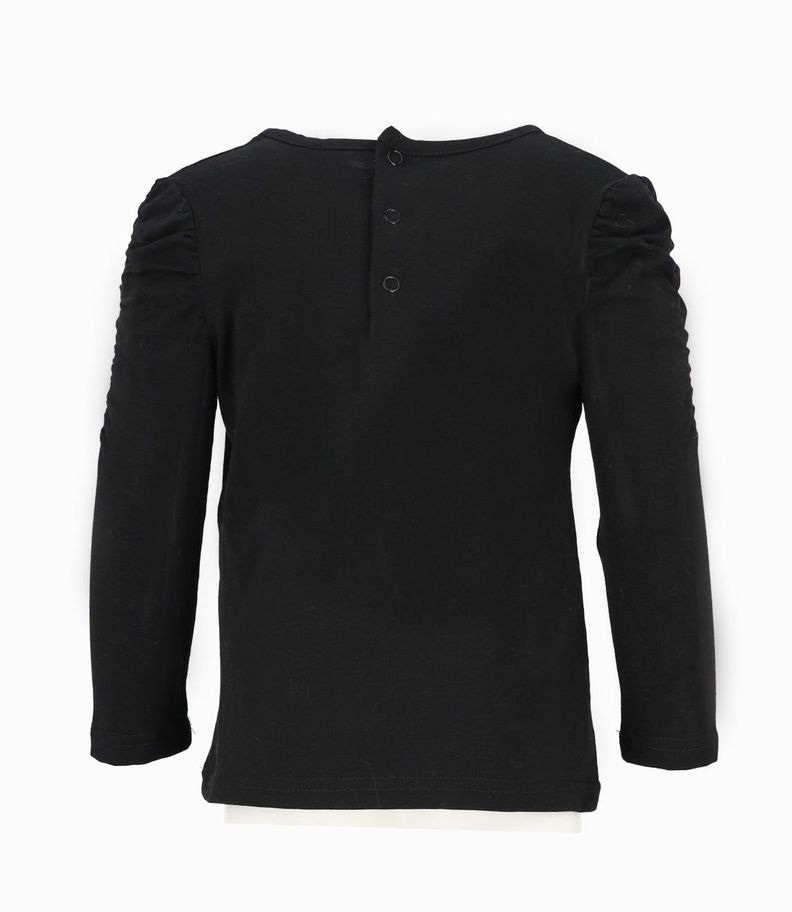 Polera bebés con osito negro Limonada-2