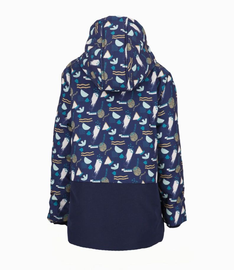 Parka niño con diseño azul marino 4 Kids-2