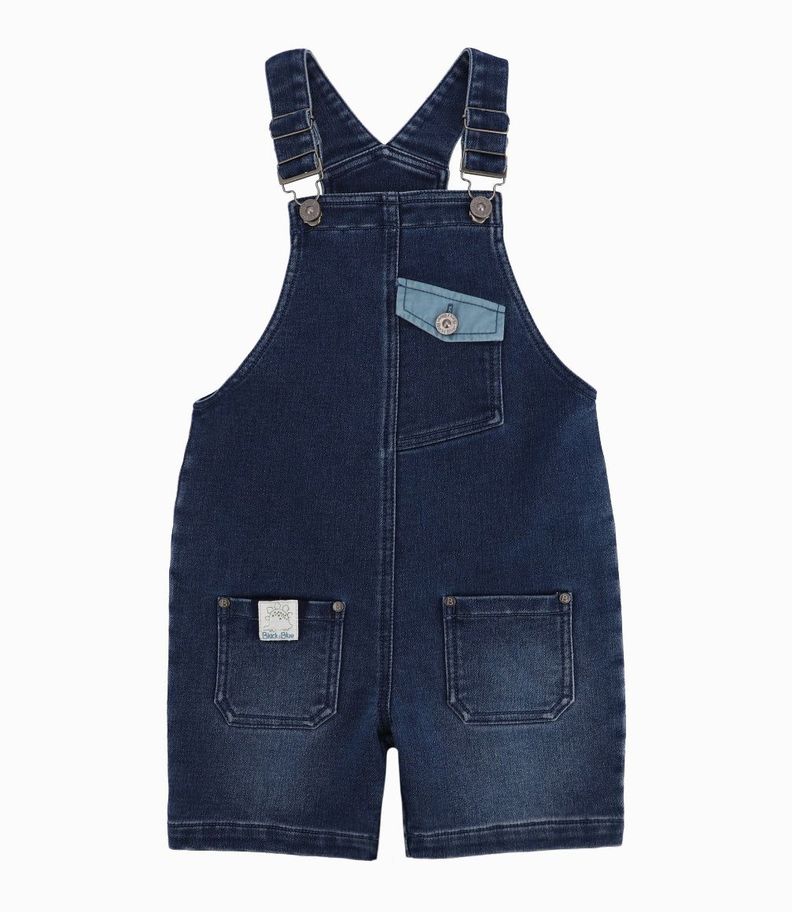 Jardinera Bebé De Denim
