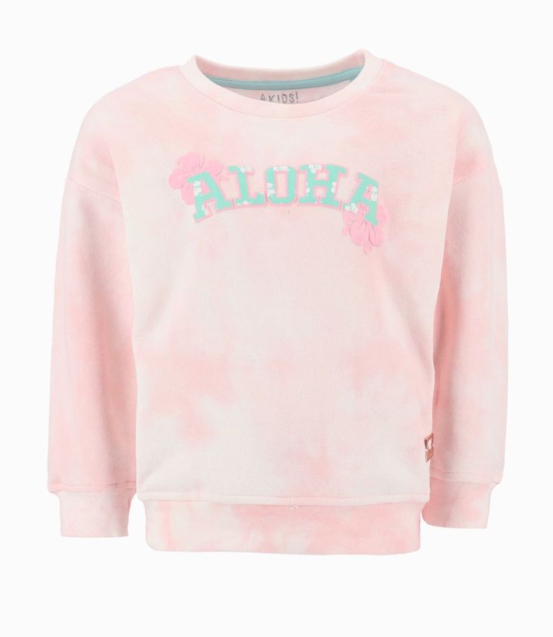 Polerón Niña Con Diseño Rosado-0
