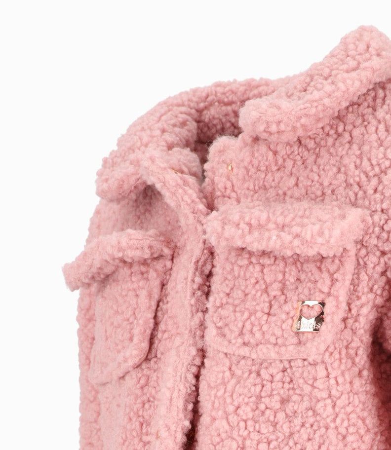 Chaqueta niña sherpa morado 4 Kids-3
