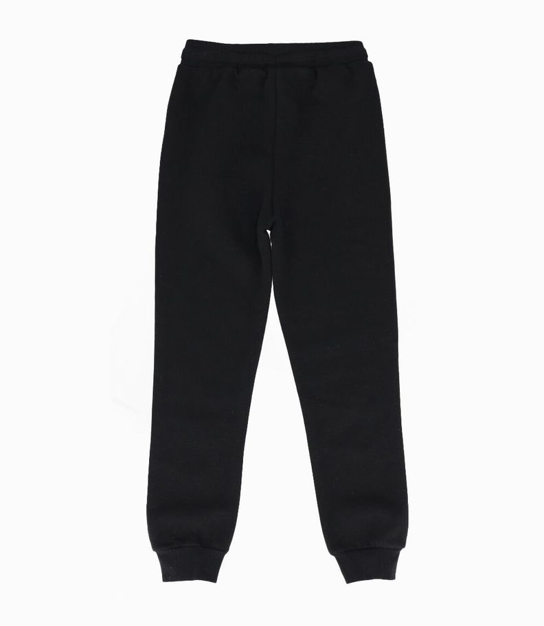 Pantalón de buzo niño jogger negro Black and Blue-1