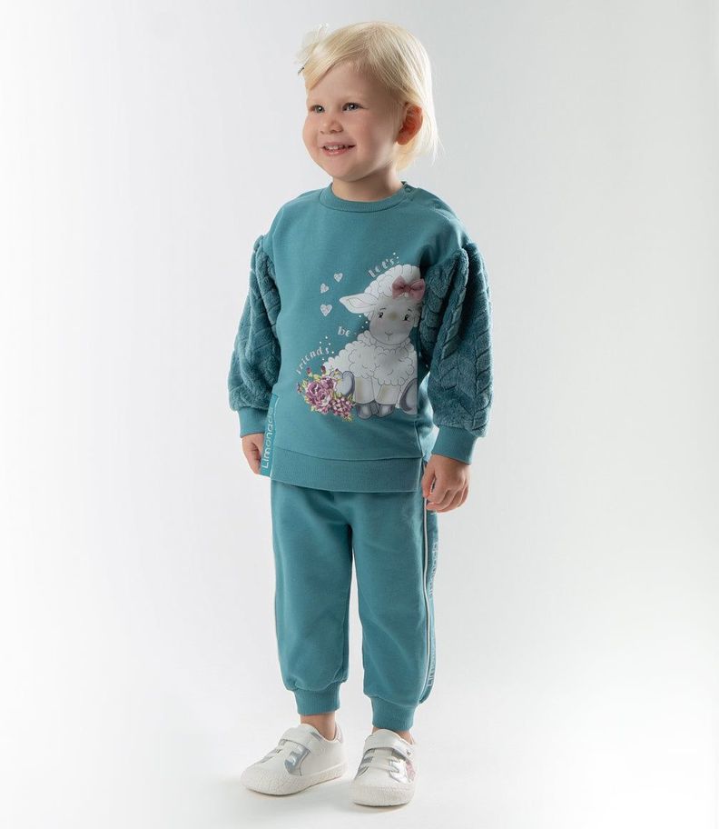 Buzo bebés jogger petróleo Limonada-0