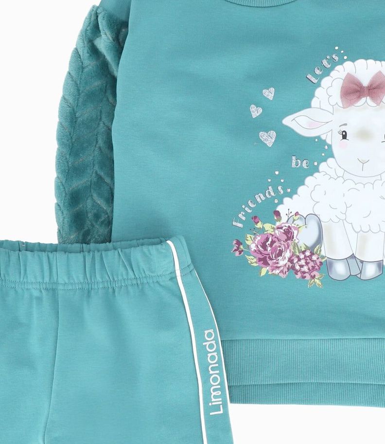 Buzo bebés jogger petróleo Limonada-4