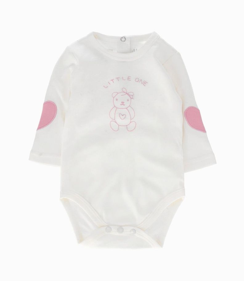 Conjunto recién nacida 3 piezas blanco 4 Kids-3
