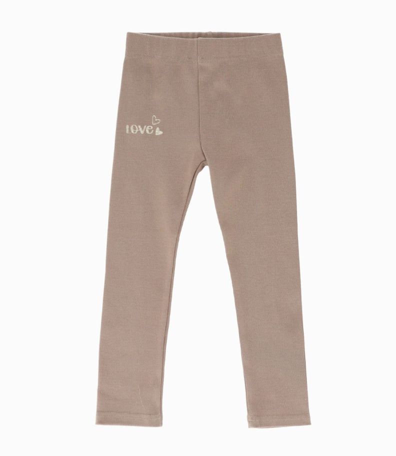 Calza niña básica beige Limonada-0