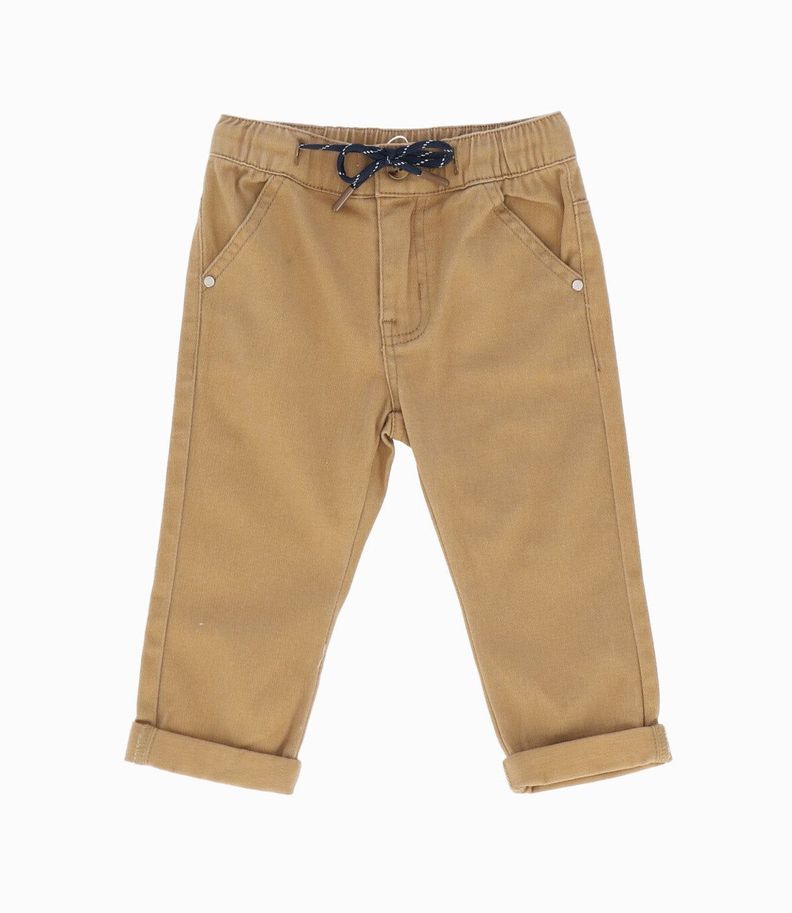 Pantalón bebés básico beige 4 Kids-0