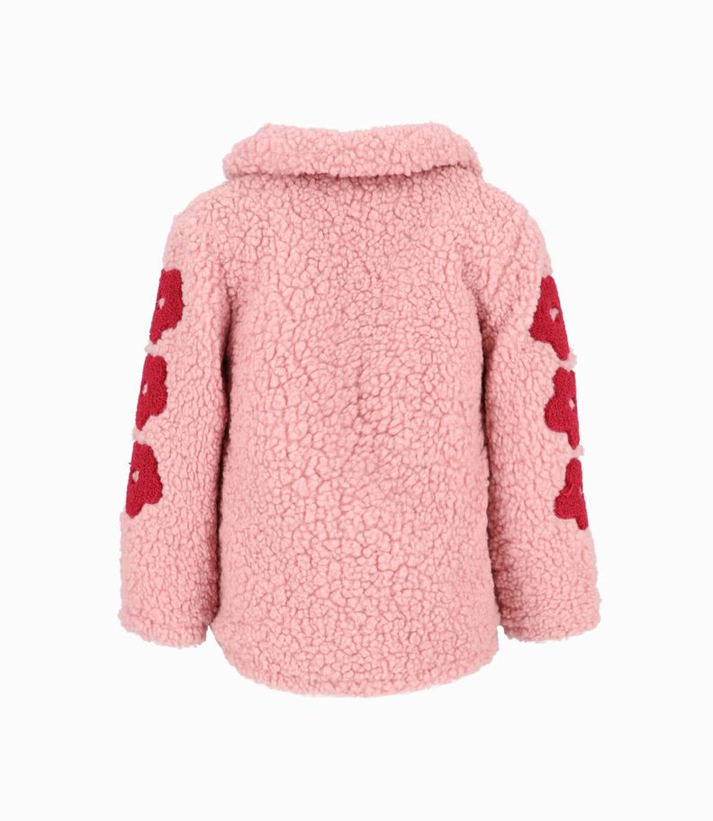 Chaqueta bebés flores morado 4 Kids-1
