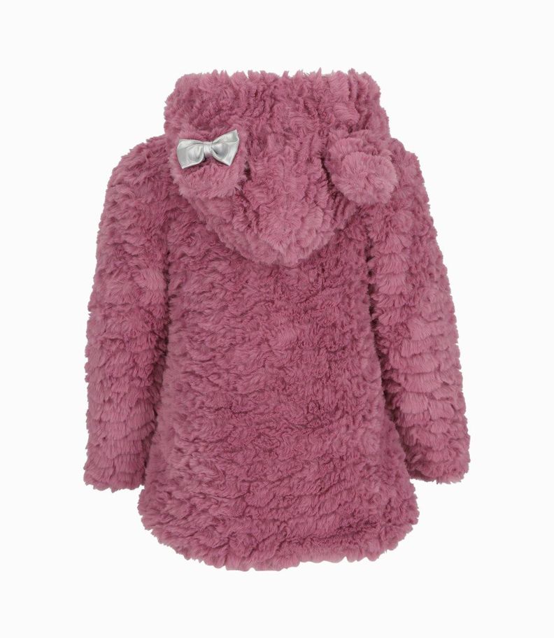 Chaqueta bebé con conejo palo rosa Limonada-1