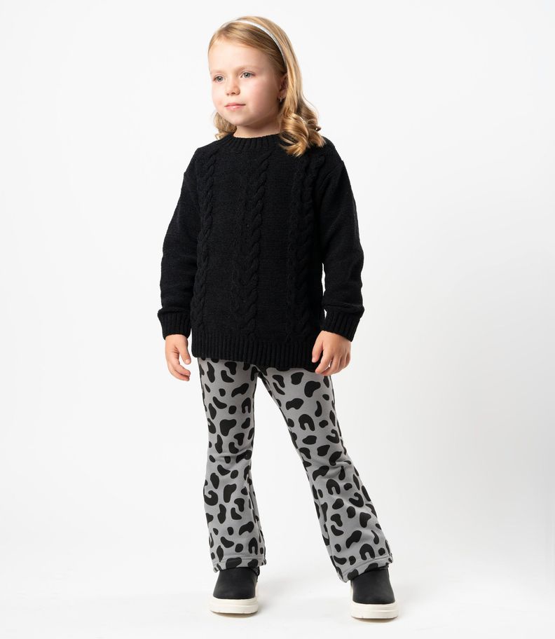 Conjunto niña con diseño negro Limonada-0