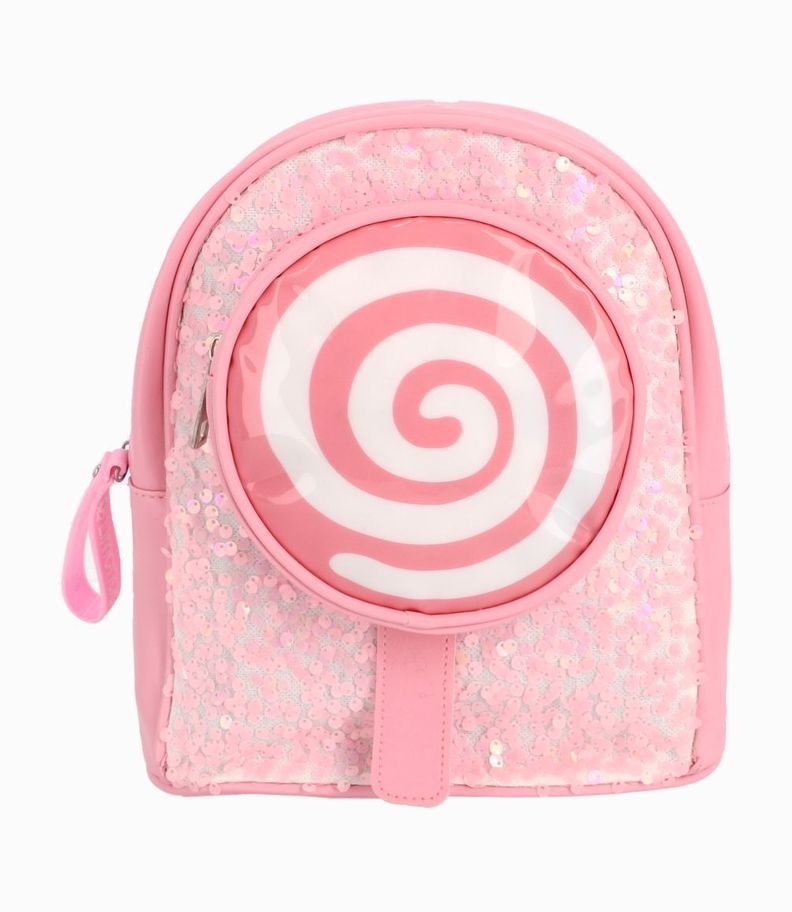 Cartera Niña De Lentejuelas Limonada Rosado-0