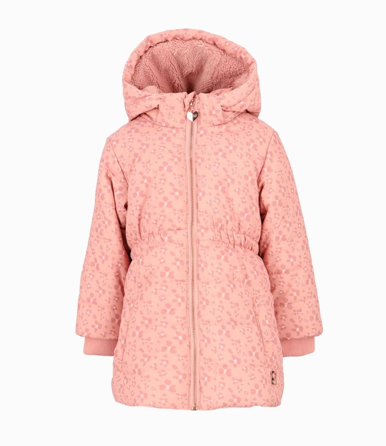 Parka bebés con flores rosado 4 Kids-0