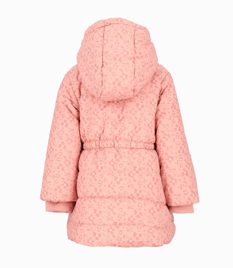Parka bebés con flores rosado 4 Kids-1