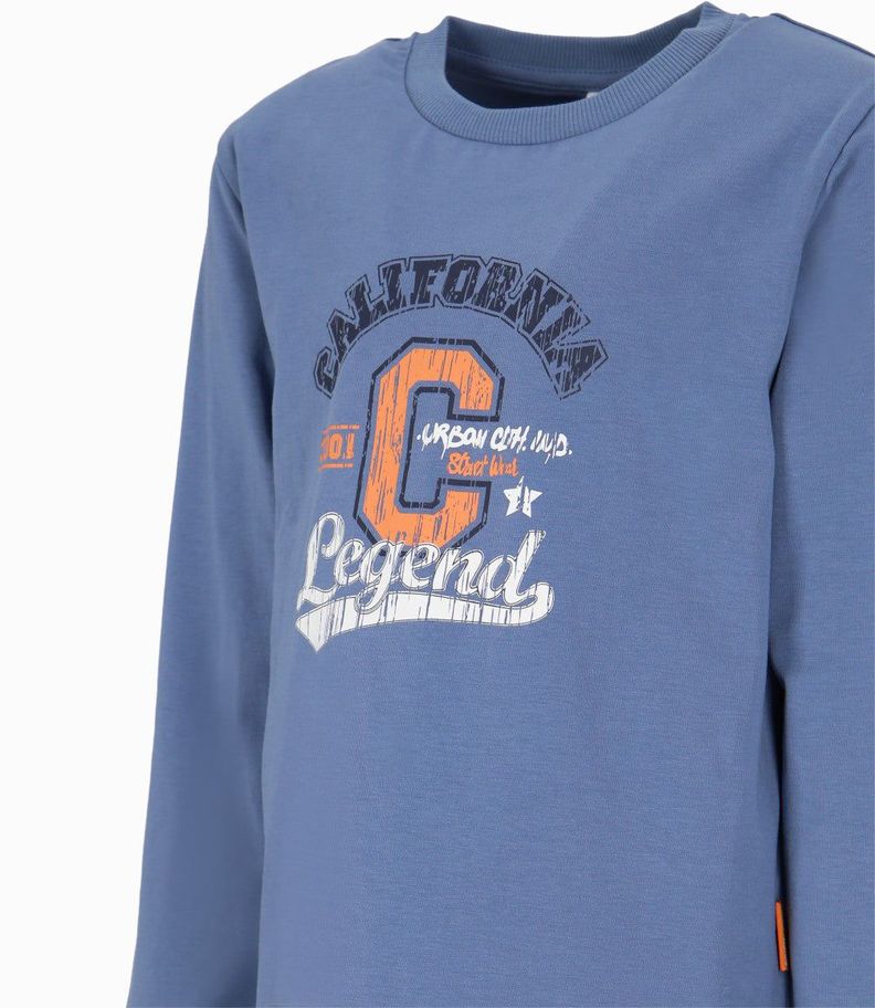 Polera niño california celeste Black and Blue-2