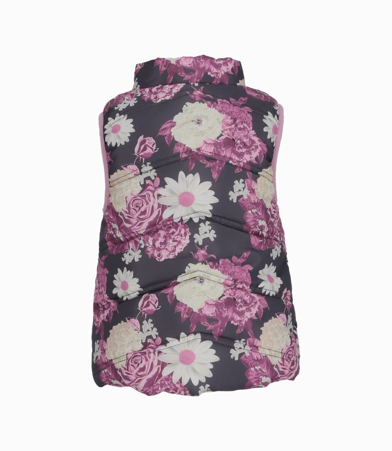 Parka bebé con flores palo rosa Limonada-1