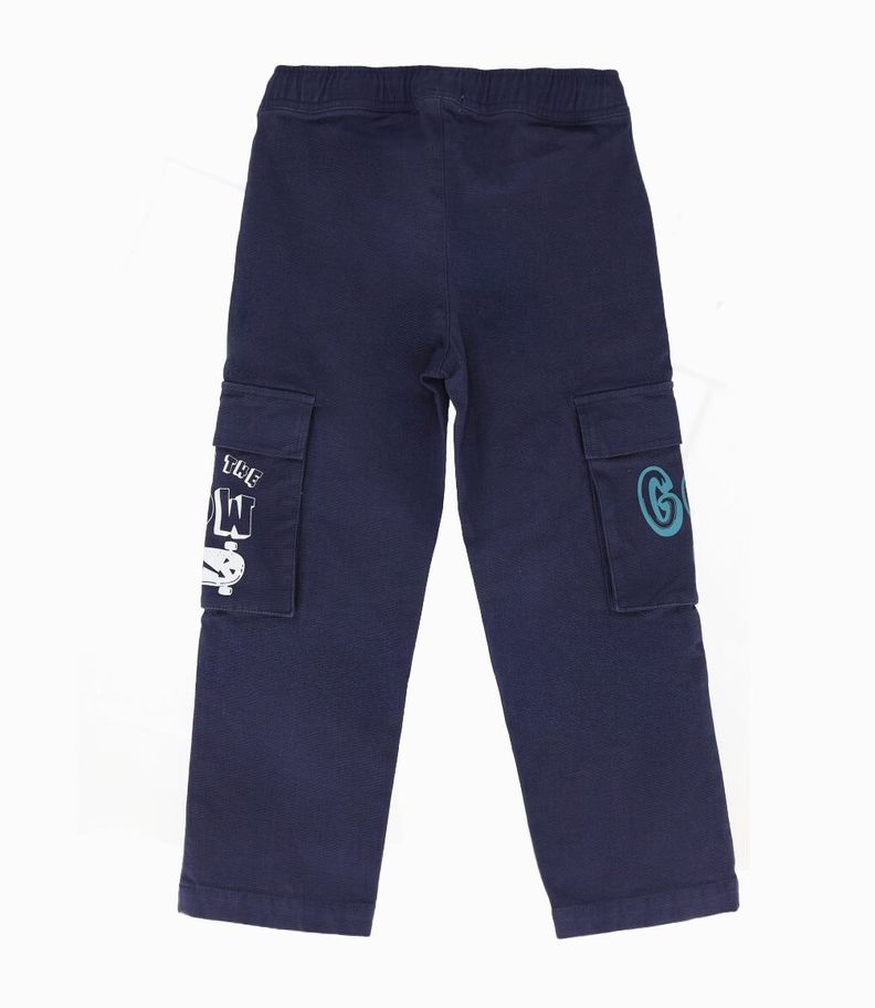 Pantalón niño cargo azul marino 4 Kids-1