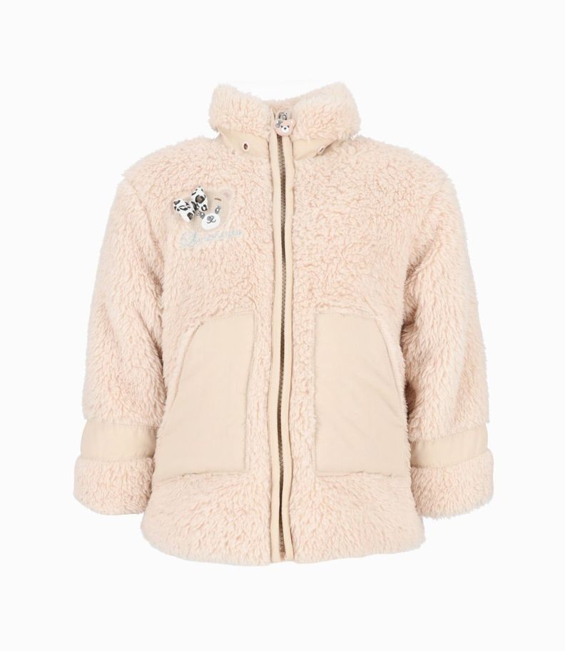Chaqueta bebés básica beige Limonada-0
