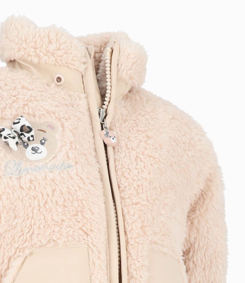 Chaqueta bebés básica beige Limonada-2