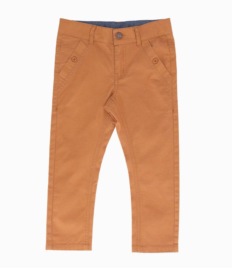 Pantalón niño básico camel Black and Blue-0