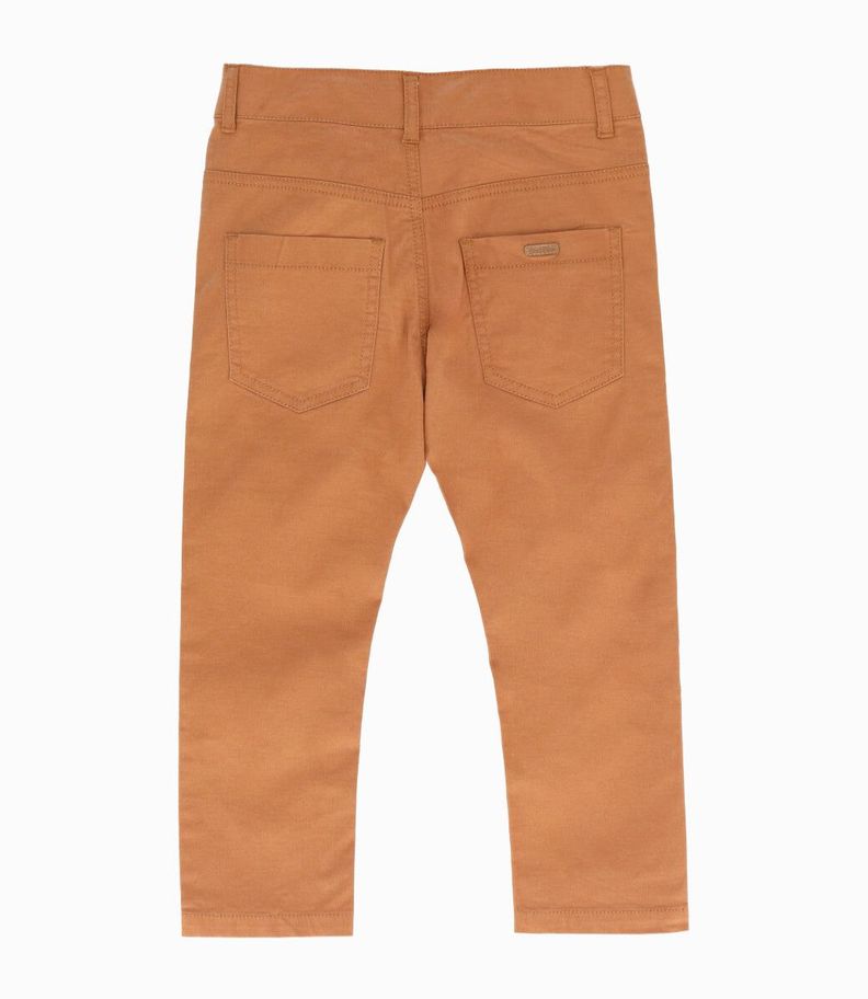 Pantalón niño básico camel Black and Blue-1