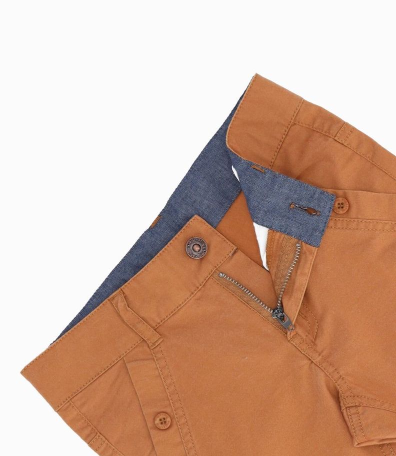 Pantalón niño básico camel Black and Blue-2