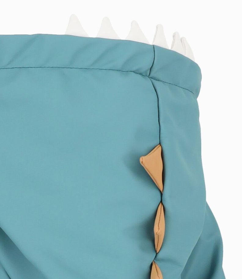 Chaqueta bebés de dinosaurio petróleo Black and Blue-2