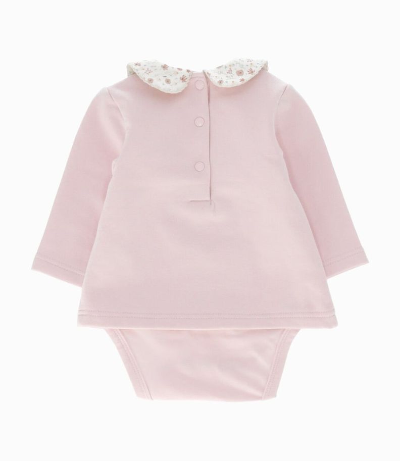 Conjunto recién nacida con conejo rosado 4 Kids-2