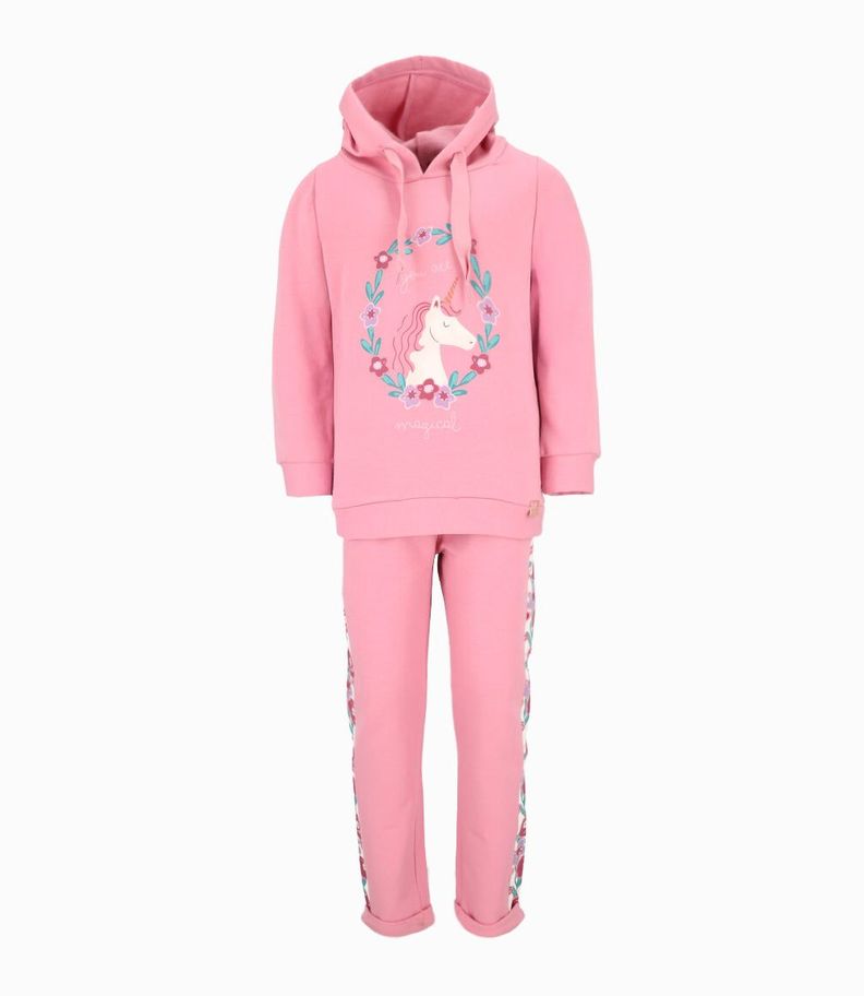 Buzo niña con unicornio rosado 4 Kids-0