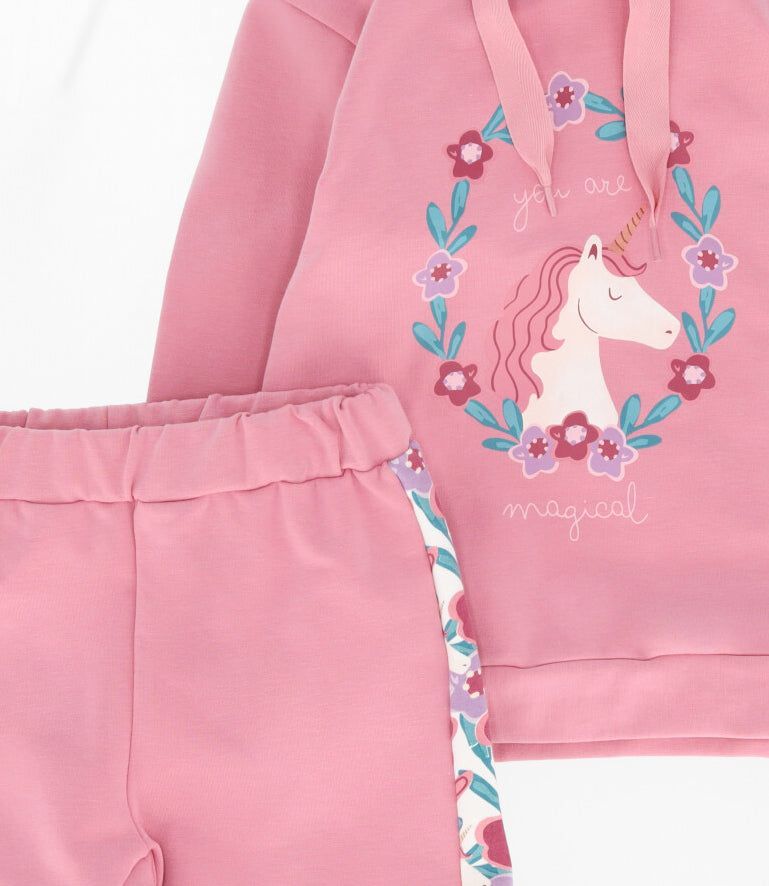 Buzo niña con unicornio rosado 4 Kids-3