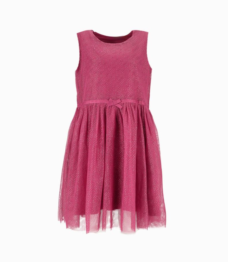 Conjunto niña de vestido y abrigo burdeo Limonada-4