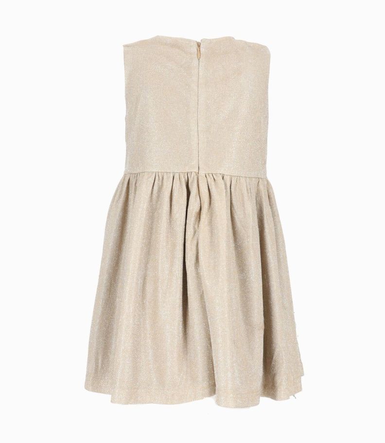 Vestido niña con abrigo beige Limonada-2