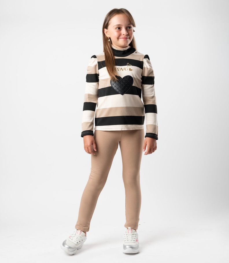Conjunto niña beatle beige Limonada-0