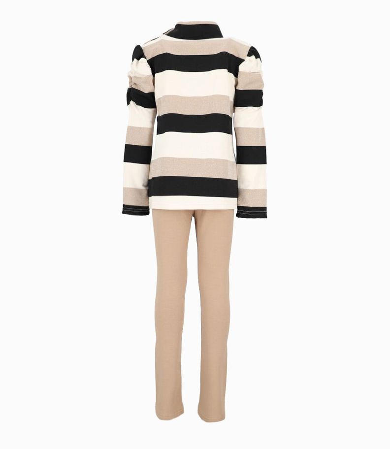 Conjunto niña beatle beige Limonada-2
