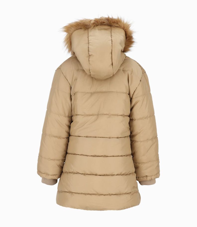 Parka niña acolchada beige Limonada-1