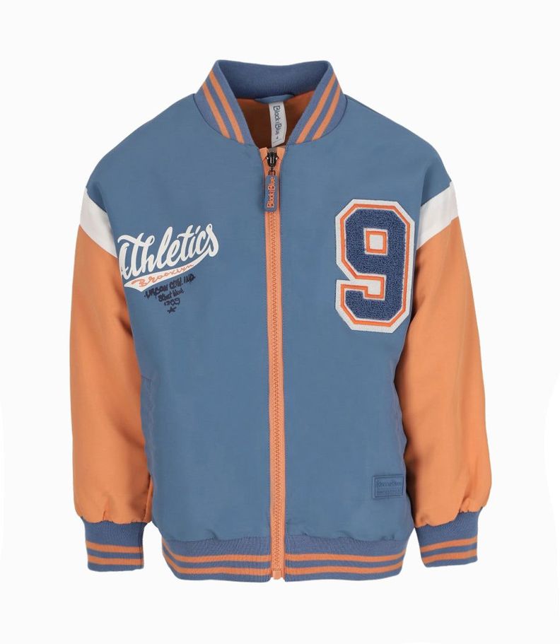 Chaqueta niño bomber celeste Black and Blue-1